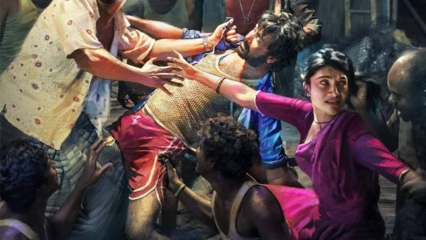 হাওয়া সিনেমার পোস্টার। ছবি: সংগৃহীত হাওয়া সিনেমার পোস্টার। ছবি: সংগৃহীত