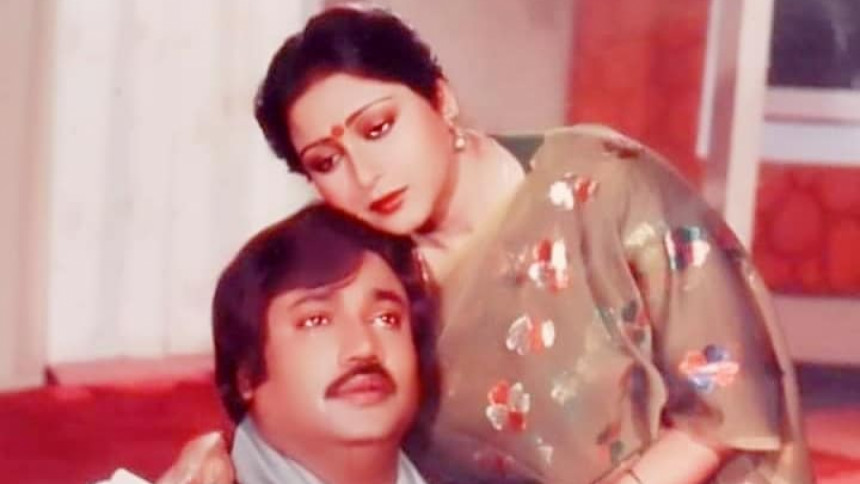 সিনেমার দৃশ্যে অঞ্জনা ও জসিম। ছবি: অঞ্জনার ভেরিফায়েড পেজ থেকে নেওয়া সিনেমার দৃশ্যে অঞ্জনা ও জসিম। ছবি: অঞ্জনার ভেরিফায়েড পেজ থেকে নেওয়া