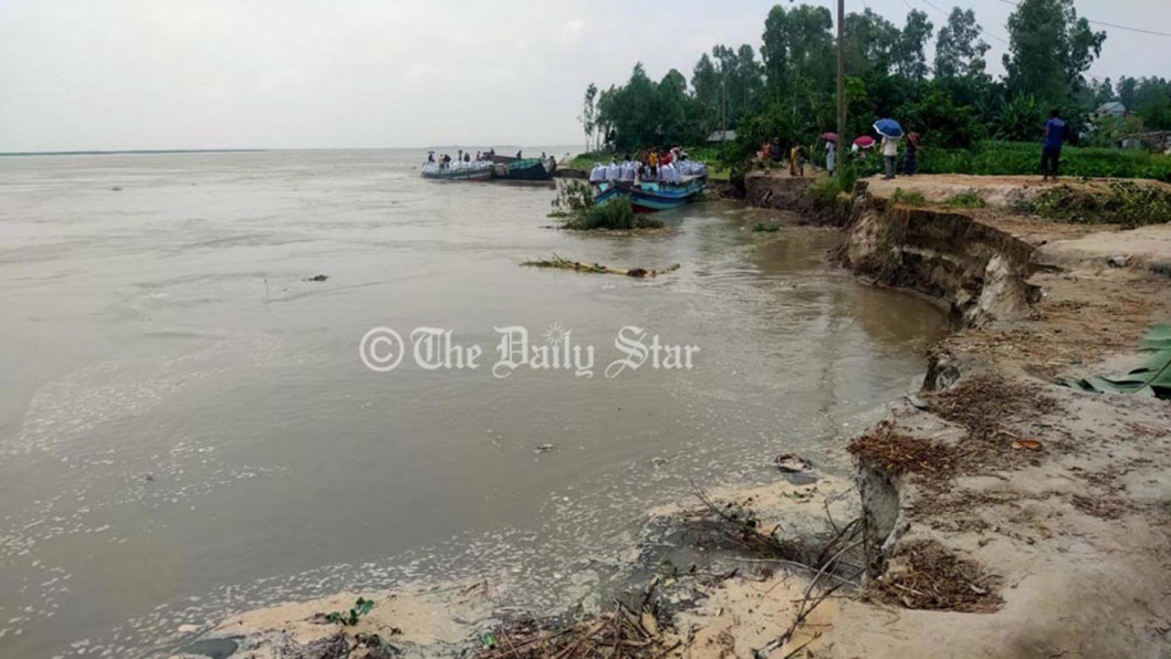 যমুনায় ভাঙন যমুনায় ভাঙন